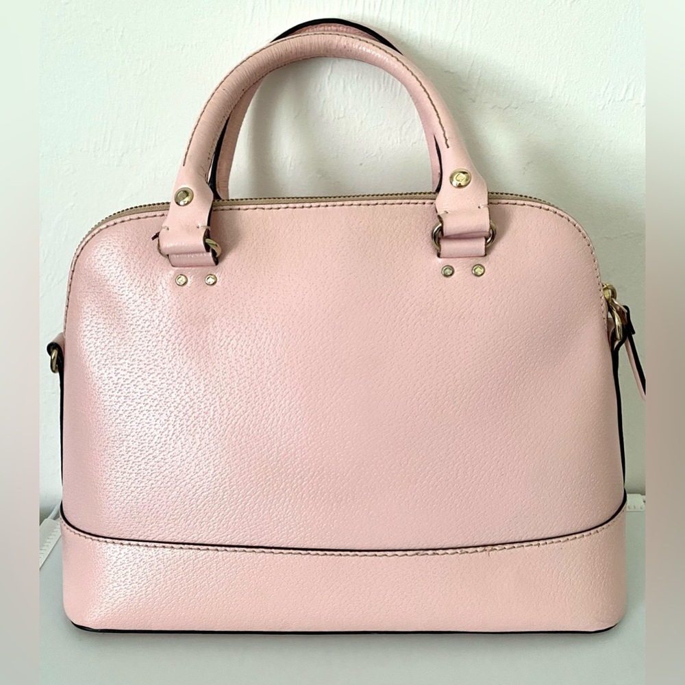Kate Spade Set New York Grove Street Neda Pink Satchel Bag and Wallet Zip around - Picture 7 of 16